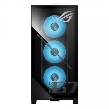 ASUS ROG G700 G700TF-7265KF577W Gaming Tower PC, Intel Core Ultra 7 265KF, 32GB DDR5, 1TB SSD, NVIDIA GeForce RTX 5080, Windows 11 Home, Black