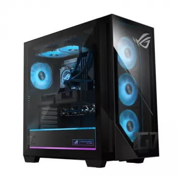ASUS ROG G700 G700TF-7265KF577W Gaming Tower PC, Intel Core Ultra 7 265KF, 32GB DDR5, 1TB SSD, NVIDIA GeForce RTX 5080, Windows 11 Home, Black
