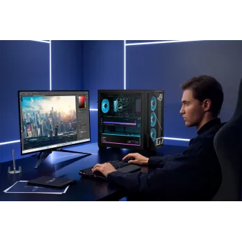 ASUS ROG G700 GM700TZ-R9800X283W Gaming Tower PC - AMD Ryzen 7 9800X3D, 32GB DDR5, 2TB SSD, Radeon RX 9070 XT, Windows 11 Home, Black