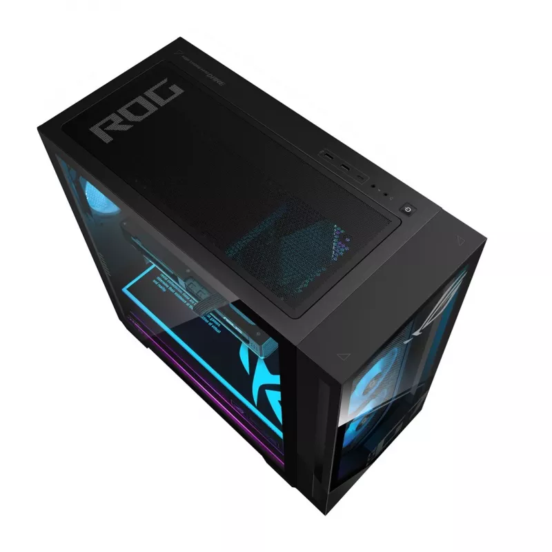 ASUS ROG G700 GM700TZ-R9800X283W Gaming Tower PC - AMD Ryzen 7 9800X3D, 32GB DDR5, 2TB SSD, Radeon RX 9070 XT, Windows 11 Home, Black