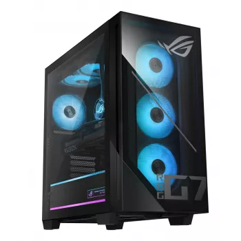 ASUS ROG G700 GM700TZ-R9800X283W Gaming Tower PC - AMD Ryzen 7 9800X3D, 32GB DDR5, 2TB SSD, Radeon RX 9070 XT, Windows 11 Home, Black
