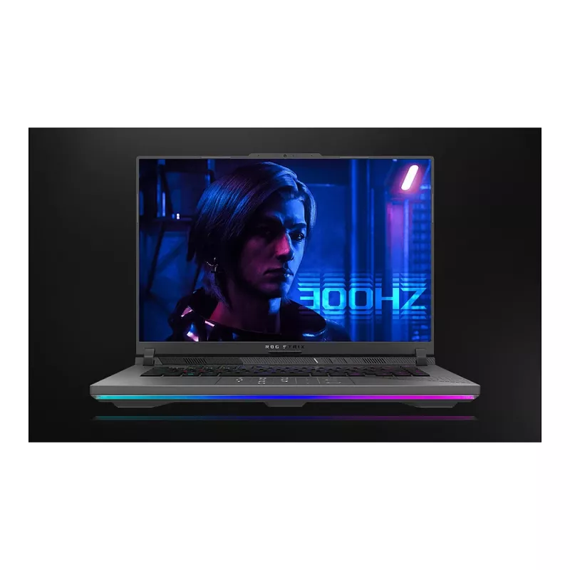 ASUS ROG Strix G16 G614PW-TS092W Gaming Laptop, 16-inch, AMD Ryzen 9 8940HX, 32GB RAM, 1TB SSD, NVIDIA GeForce RTX 5080, Windows 11 Home, Black