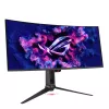ASUS ROG Swift OLED PG34WCDN 34-inch Curved Gaming Monitor, WQHD, 360Hz, QD-OLED, HDMI, DP, USB-C, USB Hub, Black