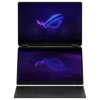 ASUS ROG Zephyrus Duo GX651AX-SR004W Gaming Laptop, 16 inch 3K OLED Touch 120Hz, Intel Core Ultra 9 386H, 64GB LPDDR5x, 2TB SSD, GeForce RTX 5090 24GB, Windows 11 Home, German QWERTZ keyboard