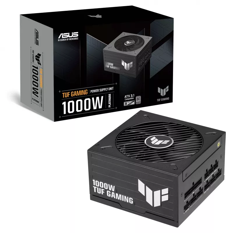 ASUS TUF Gaming 1000P 1000W 80+ Gold Fully Modular ATX Power Supply (Black)