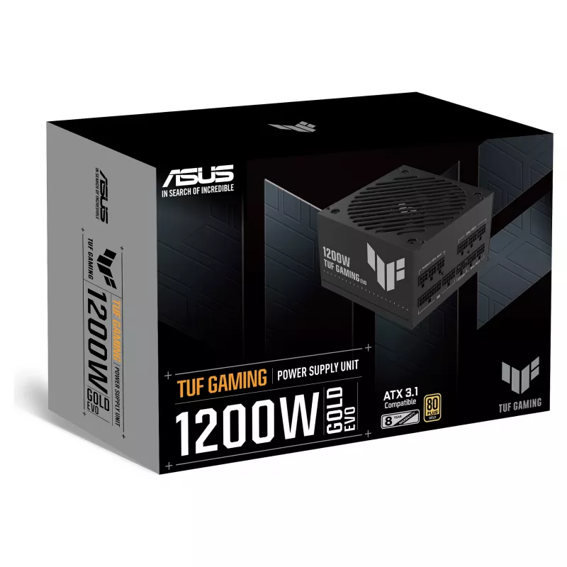 ASUS TUF Gaming 1200G EVO 1200W 80+ Gold Fully Modular ATX Power Supply