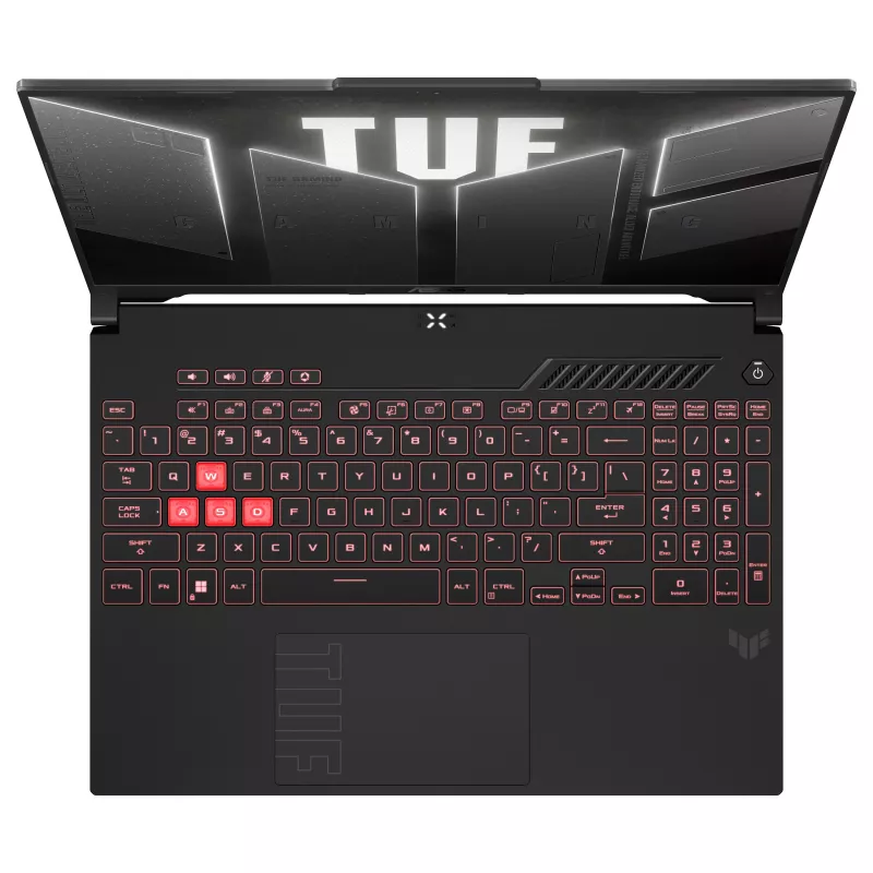 ASUS TUF Gaming A16 FA607NUQ-RL038W 16 inch WUXGA 165Hz Gaming Laptop, AMD Ryzen 7 7735HS, 16GB DDR5, 512GB SSD, NVIDIA GeForce RTX 4050 6GB, Windows 11 Home, Jaeger Gray, German Keyboard