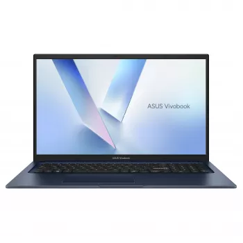 ASUS Vivobook 17 X1704MA-ISSAU200W Laptop, 17.3-inch, Intel Core 3 304, 8GB DDR5, 512GB SSD, Windows 11 Home, AZERTY (FR) keyboard, Quiet Blue