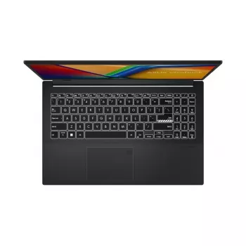 ASUS Vivobook Go 15 E1504FA-KM5411W laptop, AMD Ryzen 3 7320U, 15.6 inch Full HD IPS, 16GB LPDDR5, 512GB SSD, Windows 11 Home, Mixed Black