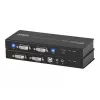 ATEN CE604-AT-G KVM Extender - 2x DVI, Audio, USB, RS-232, 60m