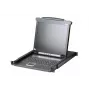 ATEN CL1000M-ATA-DNG 17 inch LCD Slideaway Console with USB KVM, 1U Rackmount