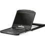 ATEN CL3700NW-IT 1U Short Depth USB HDMI LCD KVM Console - 17 inch 1280x1024, Italian Keyboard