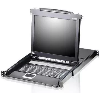 ATEN CL5708M-IT 8-Port 17 inch LCD KVMP Switch with Italian Keyboard