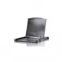 ATEN CL6700MW 1U 17 inch Full HD DVI LCD KVM Console - Black CL6700MW-AT-XG-2XK06DNG