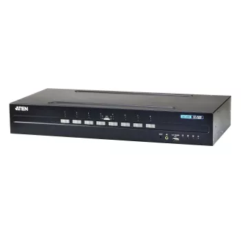 ATEN CS1148DP 8-Port USB Dual DisplayPort KVM Switch – 4K, Audio & USB Hub
