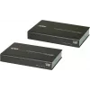 ATEN VE813A HDBaseT HDMI USB 2.0 RS-232 Ethernet Audio Extender Kit (Transmitter & Receiver) up to 100 m, 4K@30Hz, HDCP 2.2, PoH, Metal