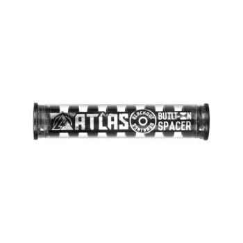 Atlas Blackout Bearings ABEC 9 Skateboard Bearings (8 Pack) with Spacers and Speed Washers