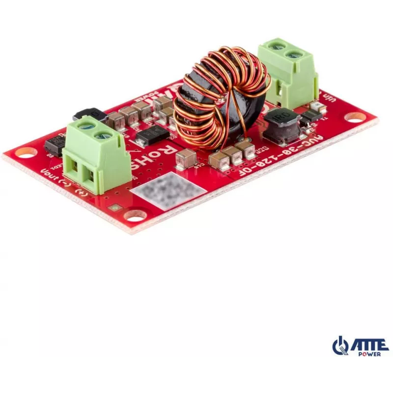 ATTE DC/DC Inverter AVC-30-120-OF 24V to 12V 30A 360W Step-Down Converter