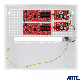 ATTE IP-16-20-H 16-Port PoE+ Switch with 2 Gigabit Uplink, 250W, Unmanaged, Rackmount