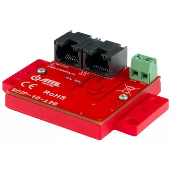 ATTE SDIP-40-120 PoE Power Adapter, 48W, 40V DC, 10/100 Mbps
