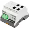 ATTE SWPS-4-11-DIN4 Industrial 4-Port PoE+ Switch with Built-in Power Supply, DIN Rail Mount, 60W Budget
