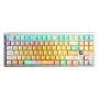 AULA Gasket F87 Pro V2 Orange Soda Kailh Meteorite Ice Cream RGB Mechanical Keyboard