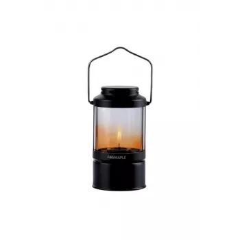 Aurora Black Fire-Maple Gas Lantern with Piezoelectric Ignition