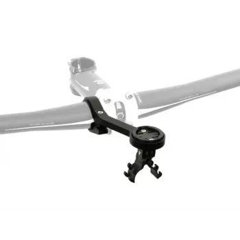 Author ACC-515 Handlebar Bracket for GoPro / Garmin / Cateye – Black (31.8 mm, Aluminium)
