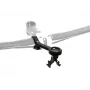 Author ACC-515 Handlebar Bracket for GoPro / Garmin / Cateye – Black (31.8 mm, Aluminium)