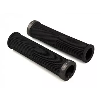Author AGR R40 GripLock Bicycle Grips, 125 mm, Black