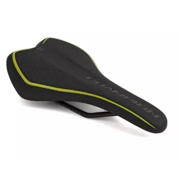 Author ASD Champion X8 Bicycle Saddle – Ergonomic Children's Bike Saddle in Black/Yellow