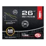 Author AT-MTB-26 AV32 26 inch MTB Inner Tube with Schrader Valve, 32 mm, Butyl, ETRTO 44/54-559