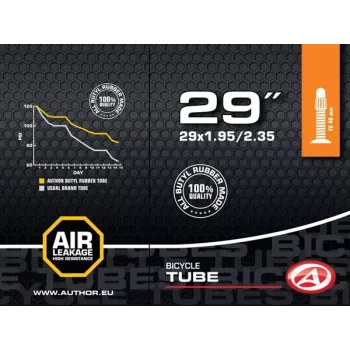 Author AT-MTB-29 Bicycle Inner Tube, Presta 40mm Valve, 29 x 1.95/2.35 inch