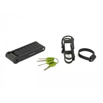Author AUL FlexGuard-8 X9 Foldable Lock 940 mm, Black