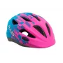 Author Flash Inmold X8 Children's Bike Helmet, Pink/Blue, 47-51 cm, Dial-Fit, 10 Vents