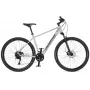 Author Grand 29 Foggy Grey/Black 20 2026 - 29 inch Wheel Triple Butted Alloy Mountain Bike, Shimano Altus 2x9, Hydraulic Disc