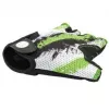 AUTHOR Junior X6 Short Finger Cycling Gloves, Size M, Green/White/Black