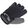 AUTHOR Men's Comfort Gel Short Finger Cycling Gloves, Black/Grey, Size L