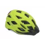 Author Pulse LED X8 Youth Cycling Helmet with LED Light, Yellow, 52-58 cm