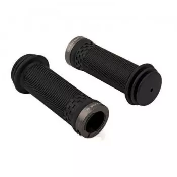 Author Rankenos AGR Junior R40 GripLock Bicycle Grips, 102 mm, Black