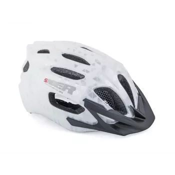 Author Saber X1 Inmold Cycling Helmet - White, 53-59 cm, 24 Vents