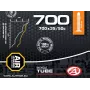 Author Tube AT-CROSS-700C Wide FV48 700x35/50C (Black) - 48mm Presta Valve Butyl Inner Tube