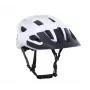 Author Vento InMold LED USB Cycling Helmet 52-55 cm Silver/White