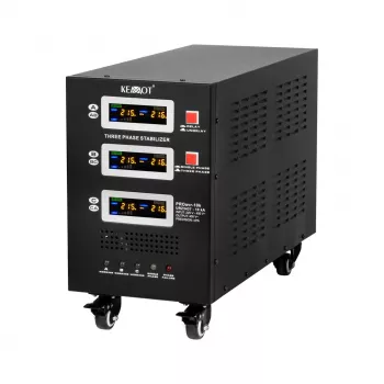 Automatic Three-Phase Voltage Stabilizer KEMOT PROavr-10k 10 kVA