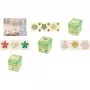 AVERY ZDesign Christmas Stickers on Roll, Lettering Shapes, Embossed Transparent Film, 100 Stickers 56825