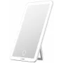 Avide ABLDL-M-3.5W-AE Freestanding Rectangular White Cosmetic Mirror with LED Lighting, 3.5W, USB Rechargeable