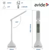 Avide LED Desk Lamp RGB Calendar White 4W 250lm
