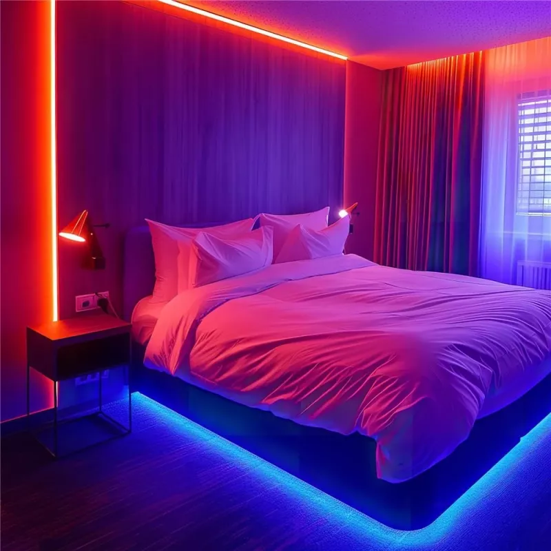 Avide LED Strip Blister 12V 16W RGB 5m with IR Remote Control