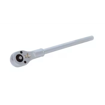 AWTOOLS 3/4 Inch Drive 24-Tooth Reversible Ratchet with Quick Release, Chrome Vanadium Steel, Ergonomic Bi-Material Grip, 495 mm Length, DIN 3122