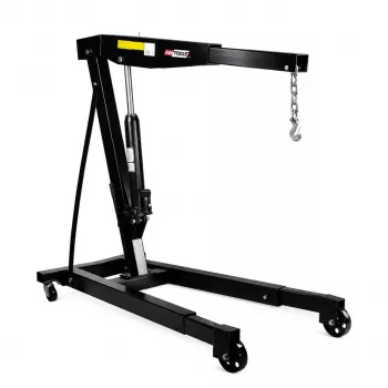 AWTOOLS AW20048 3 Ton Foldable Workshop Crane, 0-217 cm Lifting Height